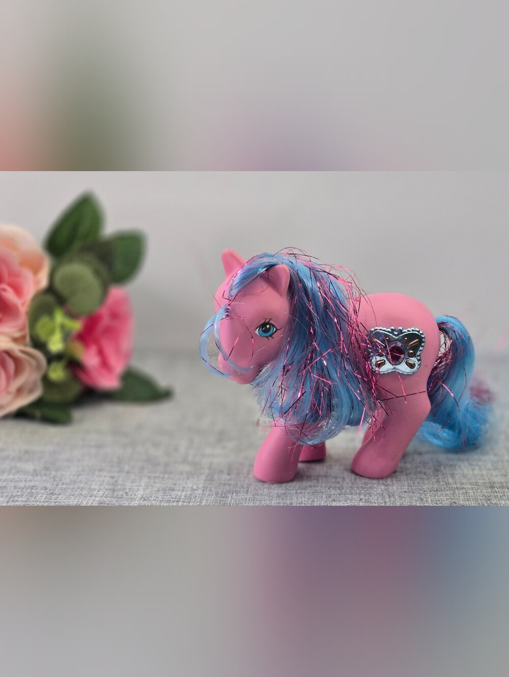 Vintage G1 My Little Pony Princess Primrose 1987 Hasbro Princess Ponies Pink